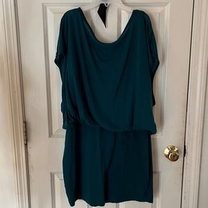 Mark. size XXL green short sleeve dress or top